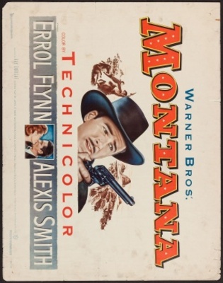 Montana movie poster (1950) poster with hanger