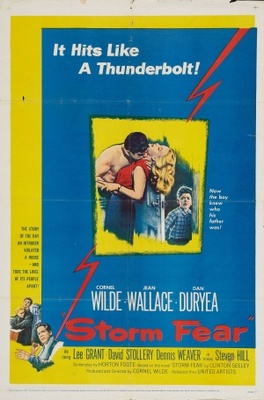 Storm Fear movie poster (1955) poster