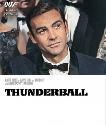 Thunderball movie poster (1965) wood print