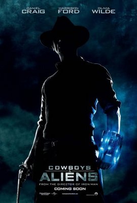 Cowboys & Aliens movie poster (2011) Mouse Pad MOV_3f3c41f9