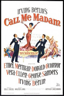 Call Me Madam movie poster (1953) t-shirt