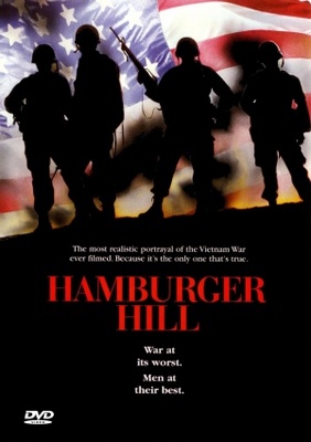 Hamburger Hill movie poster (1987) wooden framed poster