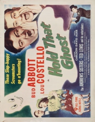 Hold That Ghost movie poster (1941) Poster MOV_3f65b5bd