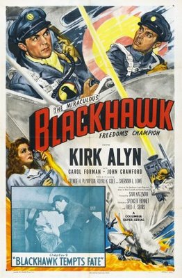 Blackhawk: Fearless Champion of Freedom movie poster (1952) poster with hanger
