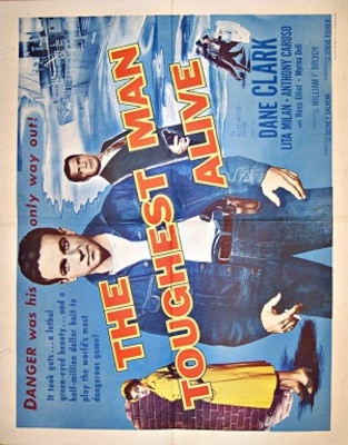 The Toughest Man Alive movie poster (1955) wood print