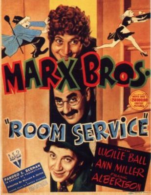 Room Service movie poster (1938) t-shirt