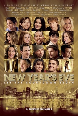 New Year's Eve movie poster (2011) wood print