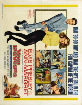 Viva Las Vegas movie poster (1964) wood print