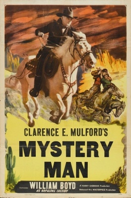 Mystery Man movie poster (1944) wood print