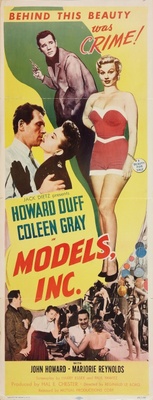 Models, Inc. movie poster (1952) metal framed poster