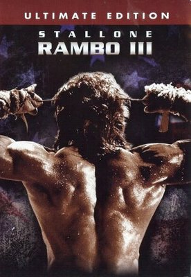 Rambo III movie poster (1988) poster with hanger