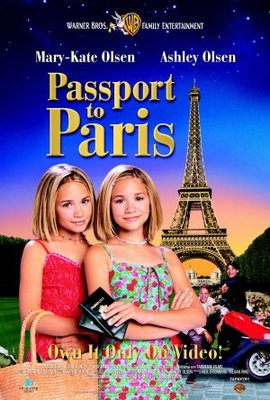 Passport to Paris movie poster (1999) pillow
