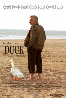 Duck movie poster (2005) wood print