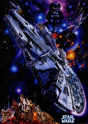 Star Wars movie poster (1977) Mouse Pad MOV_3ff9443c