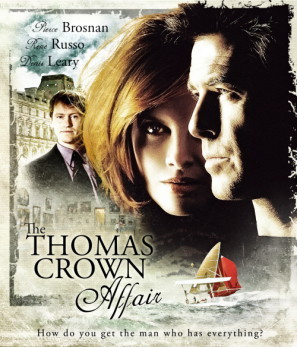 The Thomas Crown Affair movie poster (1999) pillow