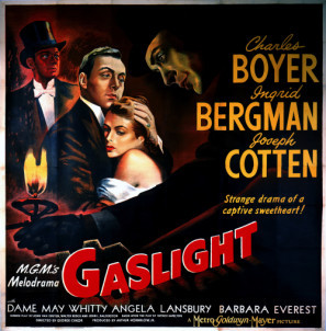 Gaslight movie poster (1944) metal framed poster