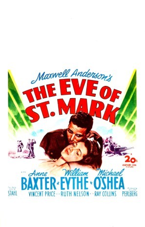 The Eve of St. Mark movie poster (1944) canvas poster