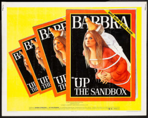 Up the Sandbox movie poster (1972) wood print