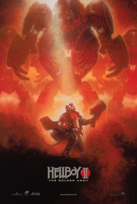 Hellboy II: The Golden Army movie poster (2008) Stickers MOV_40067e78