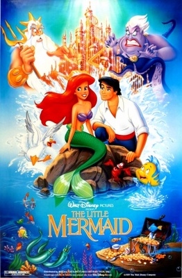 The Little Mermaid movie poster (1989) Mouse Pad MOV_40238137