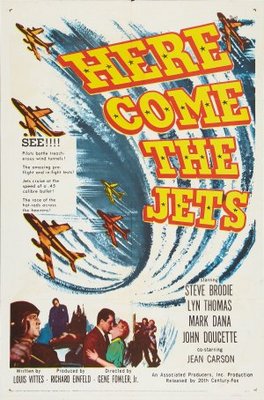 Here Come the Jets movie poster (1959) wood print