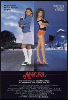 Angel movie poster (1984) wood print