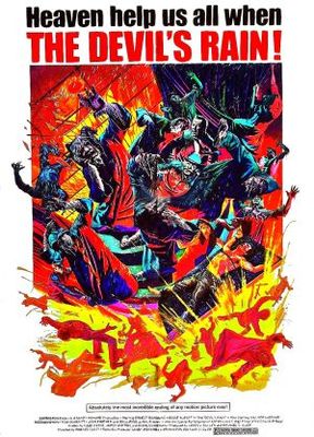 The Devil's Rain movie poster (1975) metal framed poster