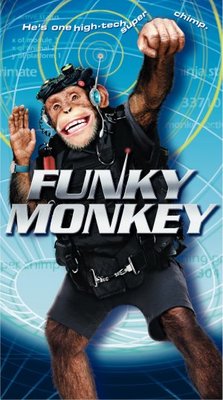 Funky Monkey movie poster (2004) pillow