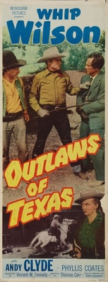 Outlaws of Texas movie poster (1950) poster