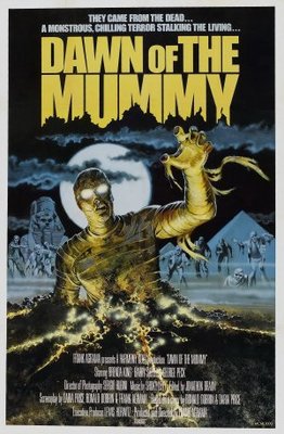 Dawn of the Mummy movie poster (1981) t-shirt