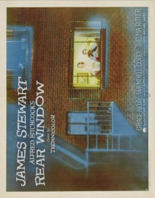 Rear Window movie poster (1954) Mouse Pad MOV_408e5960