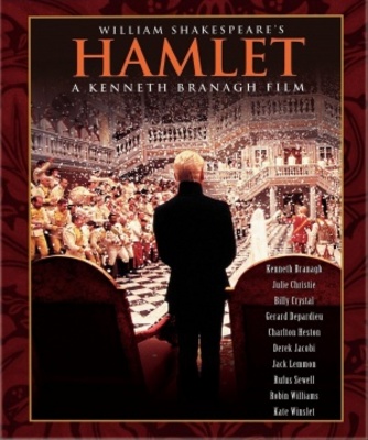 Hamlet movie poster (1996) wood print