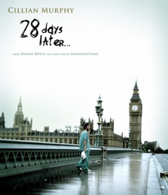 28 Days Later... movie poster (2002) Stickers MOV_409f503f