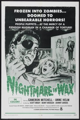 Nightmare in Wax movie poster (1969) sweatshirt