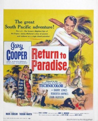 Return to Paradise movie poster (1953) mouse pad