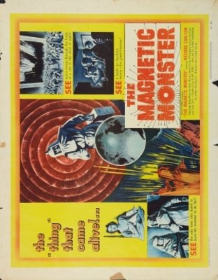The Magnetic Monster movie poster (1953) pillow