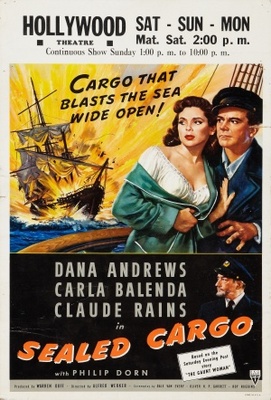Sealed Cargo movie poster (1951) poster with hanger