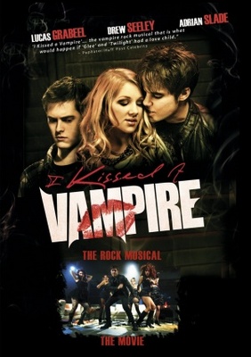 I Kissed a Vampire movie poster (2010) metal framed poster