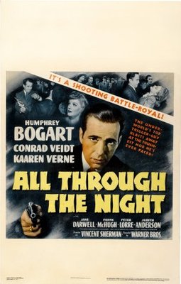 All Through the Night movie poster (1942) hoodie