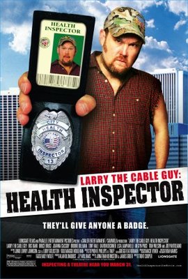 Larry the Cable Guy: Health Inspector movie poster (2006) mouse pad