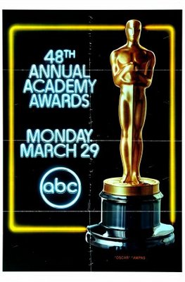 The 48th Annual Academy Awards movie poster (1976) Stickers MOV_40fb9e81