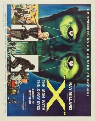 X movie poster (1963) t-shirt
