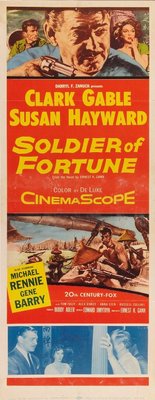 Soldier of Fortune movie poster (1955) hoodie