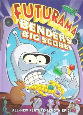 Futurama: Bender's Big Score! movie poster (2007) canvas poster