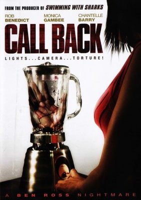Call Back movie poster (2009) pillow