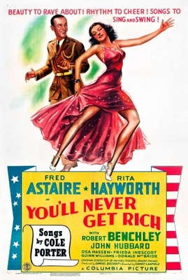 You'll Never Get Rich movie poster (1941) metal framed poster