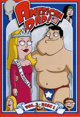 American Dad! movie poster (2005) Stickers MOV_414730d1