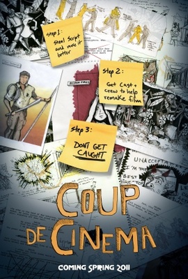 Coup de Cinema movie poster (2011) pillow