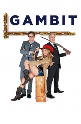 Gambit movie poster (2012) metal framed poster