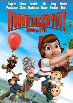 Hoodwinked Too! Hood VS. Evil movie poster (2010) pillow
